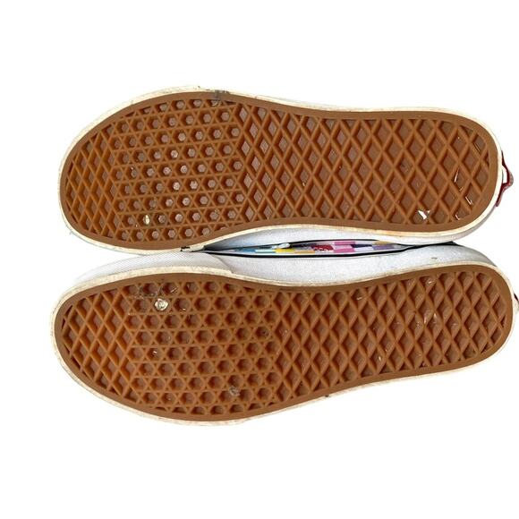 Vans Old Skool Rainbow Checkerboard Sneakers Women’s 8.5 Men’s 7 - Picture 8 of 10